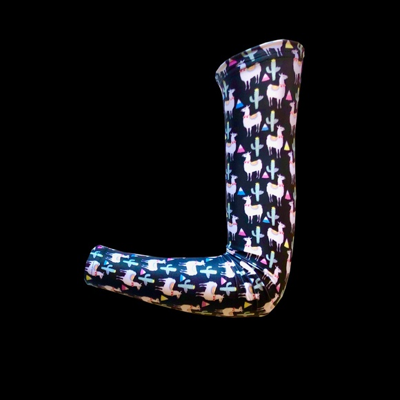 Llama Print Arm Sleeves /Arm Warmers /Sun Sleeve - Picture 3 of 9